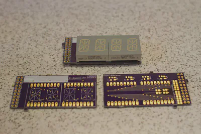 Kingbright 14 segment LED breakout