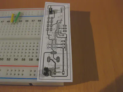 PCB0003 measuring the spacing